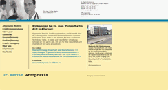 Desktop Screenshot of drmartin.ch